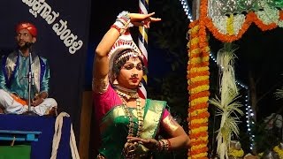 Yakshagana  Shri Devi Mahatme  11  JananiyajneyaliCheluvikePatla  Nitte [upl. by Enirod]