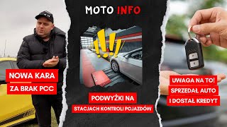 Podwyżki na przeglądzie od stycznia  Sprzedał auto i dostał kredyt  Nowa kara za brak PCC [upl. by Pass]