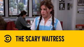 The Scary Waitress  The King Of Queens  Comedy Central Africa [upl. by Durkin]