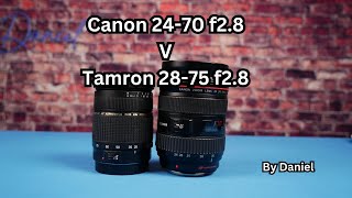 Compare the Canon 24 70 f28 v Tamron 2875 f28 [upl. by Yrol]