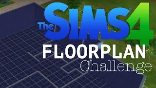 The Sims 4 Floor Plan Challenge  APARTMENT TO HOUSE 1 [upl. by Euqnimod700]