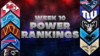 NFL Week 10 Power Rankings [upl. by Robert]