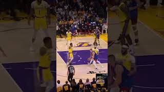 NBA PLAYOFFS Lakers vs Nuggets Game 3 shorts nba basketball lakers playoffs [upl. by Ardene]