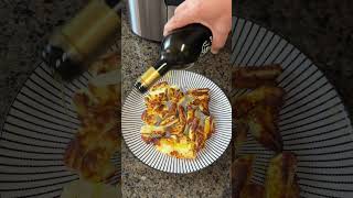 Fried halloumi cheese in the air fryer cheese airfryer airfried friedcheese [upl. by Engvall]