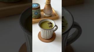 warm coconut matcha chai latte  cozy and comforting recipe to welcome fall [upl. by Fidellas]