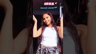 GRWM for Ganesh chaturthi🕊️💞man mast MalangGRWM youtubeshorts minivlog viralvideo short [upl. by Ardaed]