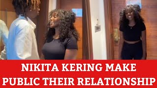 FUll Video of Nikita Kering flirting with Lil Maina live on Instagram [upl. by Yesrej]