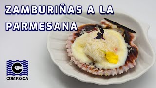 Receta de Zamburiñas a la Parmesana [upl. by Elleneg117]