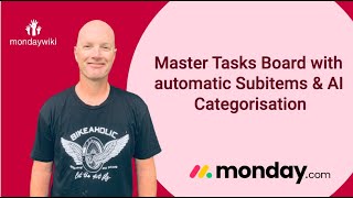 Demo of Master Tasks Board with automatic Subitem Creation amp AI categorisation [upl. by Ehtyde]