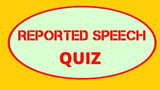 Reported speech – Test English Grammar Test [upl. by Arias]