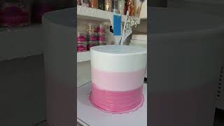 Easy Basic Cake Decorating Tutorial cake shortvideo [upl. by Silberman949]