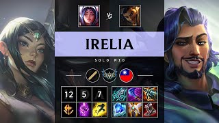 Irelia Mid vs Akshan Triple Kill Rampage  TW Challenger Patch 1416 [upl. by Rabkin919]