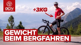 Wie viel Unterschied machen 3kg am Berg wirklich [upl. by Nirehtak]