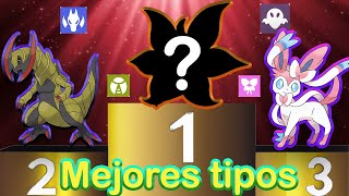 Mejores TIPOS de POKEMON ofensivos [upl. by Enelehcim]