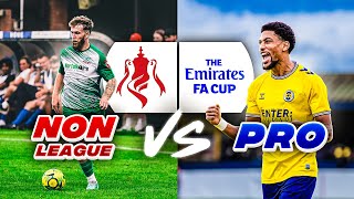 I Played against PRO CLUB In The FA CUP… MATCH DAY VLOG [upl. by Mike200]