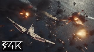 Midway Scene All Arial Attack Scenes 2019 4K UHD [upl. by Nhguavoj]