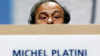 WMVergabe an Katar Ex UEFAChef Platini in Polizeigewahrsam [upl. by Inaliel]