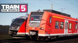 DIESEL Regio in Augsburg  Train Sim World 5 017  RB 67 Geltendorf [upl. by Yeblehs]