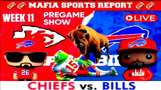 Bills vs Chiefs  Pregame Show  Week 11 [upl. by Aikim]