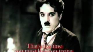 Smile Charlie Chaplin with lyrics [upl. by Ynnej]