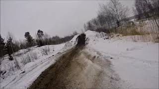 Ett varv på Åsens enduro o crossbana i Grums [upl. by Eilema]