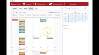 How to view entire CALENDAR on D2L [upl. by Haidedej]