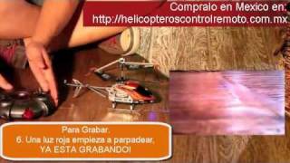 Helicoptero RC con Camara en Mexico [upl. by Ameerahs]