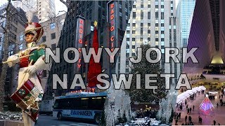 Jak Nowy Jork wygląda na Święta  Christmas in New York [upl. by Wait]