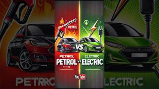 Petrol Vs Electric कौन जीतेगा ये रेस ⛽⚡ shorts carslover car comparison short youtubeshorts [upl. by Eiruam]