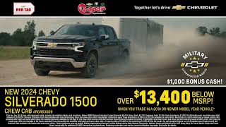 Cooper Chevrolet Buick  November 2024  New Chevy Silverado Red Tag Sale  30 sec [upl. by Feldman]