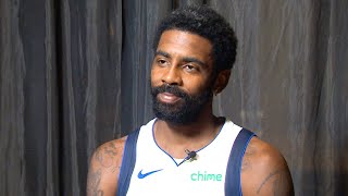 Kyrie Irving 1on1 interview  202425 Dallas Mavericks Media Day [upl. by Tija409]