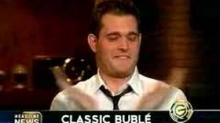 Michael Buble sings quotOver the Rainbowquot 2 [upl. by Lletnahc253]