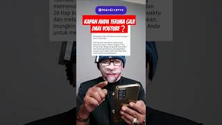 KAPAN TERIMA GAJI DARI YOUTUBE [upl. by Sirahs295]