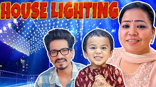 Ghar Ki Lighting Mein Pura Din Lag Gaya 😲😅  Bharti Singh  Haarsh Limbachiyaa  Golla [upl. by Enitsuj]