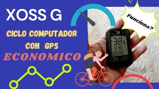 xoss G ciclo computador [upl. by Ilil]