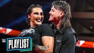 Love story of Rhea Ripley and Dominik Mysterio WWE Playlist [upl. by Serafine]