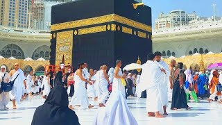 Visiting KAABA Sharif 10 December 2024  Live 🔴 Makkah Clock Tower  ZAMZAM Tower Masjid Al Haram [upl. by Steele]