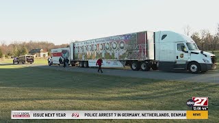 Thousands of wreaths arrive at Indiantown Gap cemetery [upl. by Aramit880]