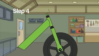 OLD VIDEO  TheCroco Balance Bike Assembly Instructions Video [upl. by Saltzman495]