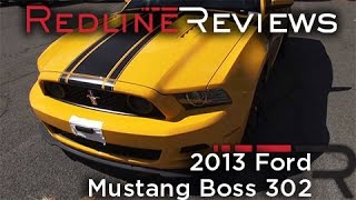 2013 Ford Mustang Boss 302 Walkaround Exhaust Review Tour [upl. by Vivianna]