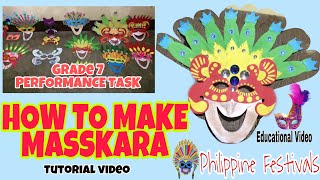 How To Make Masskara  Tutorial Video  Bryl Caballero [upl. by Pope183]