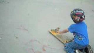 David Aldana skateboarding video 4 years old [upl. by Polivy]