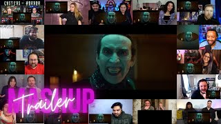 Renfield  Official Trailer Reaction Mashup 🧛🩸  Nicolas Cage  Nicholas Hoult Dracula [upl. by Loring524]