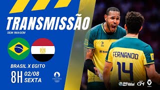 PARIS24 BRASIL X EGITO AO VIVO [upl. by Rutter477]