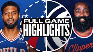 76ERS at CLIPPERS  FULL GAME HIGHLIGHTS  November 6 2024 [upl. by Ailuig]