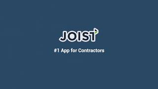 Joist is the 1 App for Contractors [upl. by Nnylecoj]