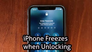 iPhone Freezes when Entering Passcode [upl. by Lubba156]