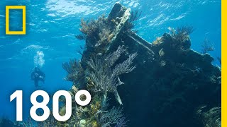 Underwater on Bermuda’s Montana Shipwreck – 180  National Geographic [upl. by Goddard]