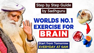 Sadhguru Created Powerful Exercise for Your BRAIN  21 Times Everyday at 6 AM  Sadhguru Darshan [upl. by Higginbotham]