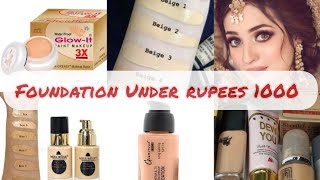 Best Affordable Foundations Miss Rose Foundation Review [upl. by Laszlo30]